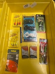 FISHING LOT - D - 8 pkgs