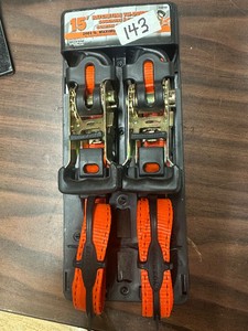 Erickson - RACHETING TIE DOWNS - 2 pk - 15x1 - 34404