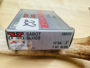 12 ga SABOT SLUGS - 3 - 1 oz -  Winchester Super X