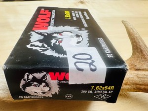 WOLF 7.62 x 54R  200 gr Bimetal SP
