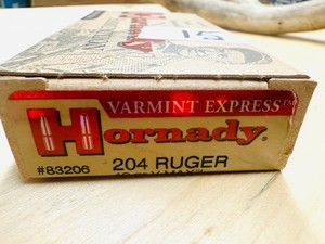 Hornady 204 RUGER - 40 gr V-MAX (varmint)