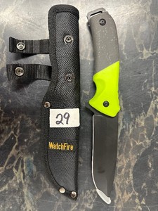 -NEW- WatchFire HUNTING KNIFE w Sheath