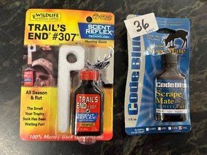 DEER SCENT DUO - Trails End #307  Code Blue Scrape Mate