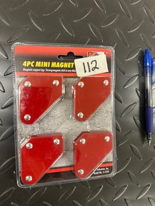 4 pc MINI WELDING MAGNETS