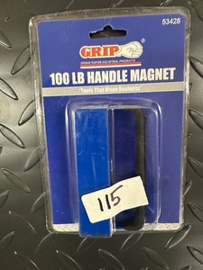 GRIP-ON 100 lb HANDLE MAGNET (new)