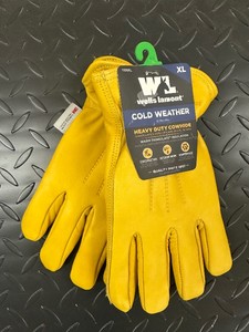 New Wells Lamont COLD WEATHER HD COWHIDE GLOVES  XL