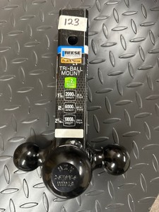Reese TRI-BALL RECEIVER INSERT for 2 receiver hitch