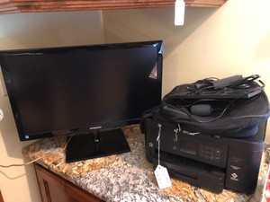Samsung TV, Epson printer, Shareshow picture frame
