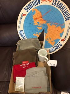 Airline items - Northwest, Delta