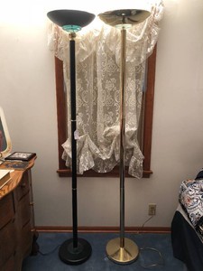 (2) Floor lamps