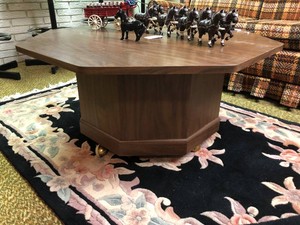 Octagon coffee table