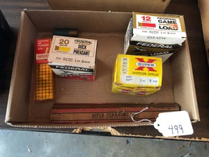 Game load shells and cleaning rod