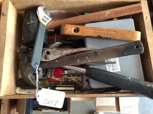 Hand tools and a hole saw kit