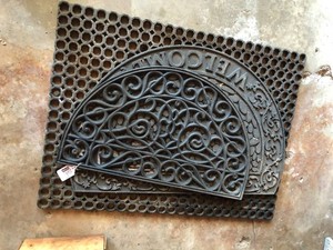 Rubber floor mats