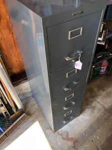 Steelcraft metal file cabinet