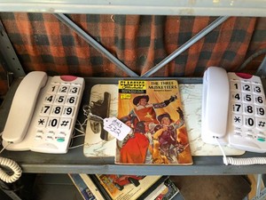 3 Musketeers comic book with telephones and clipboards