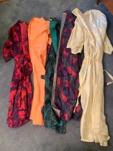 Silk kimonos