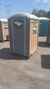 BIFF Port-a-potty on wheels