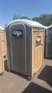 BIFF Port-a-potty on wheels