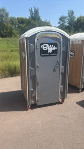 BIFF Port-a-potty on wheels