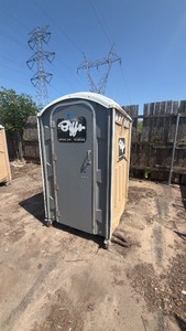 BIFF Port-a-potty on wheels