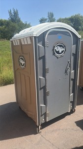 BIFF Port-a-potty on wheels 