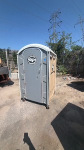 BIFF Port-a-potty on wheels