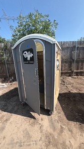 BIFF Port-a-potty on wheels