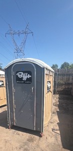 BIFF Port-a-potty on wheels