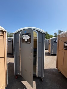 BIFF Port-a-potty on wheels