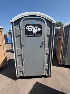 BIFF Port-a-potty on wheels