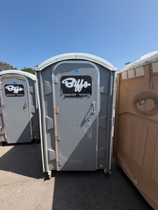 BIFF Port-a-potty on wheels