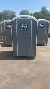BIFF Port-a-potty on wheels