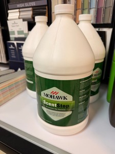 3 Mohawk ScentStop Bio-Enzymatic Odor Neutralizer  1 Gallon Bottles  Carpet, Upholstery &amp Walls