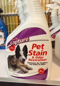 5 Bottles Premium Capture Pet Stain &amp Odor Neutralizer  32 oz Carpet &amp Upholstery Cleaner