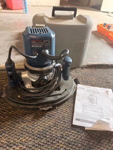 RYOBI R160 1-12 HP Router with Hard Case &amp Owners Manual