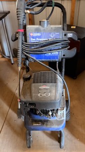Campbell Hausfeld Gas Pressure Washer  Briggs &amp Stratton 6.0 HP Engine  Unknown Condition