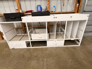 Weather Guard Commercial Van Shelving &amp Storage System  15-Passenger Van  Approx. 9.5 x 3.5