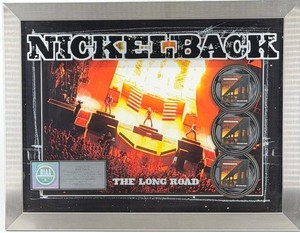 Nickelback the Long Road RIAA Multi-Platinum Presentation Award - 30 X 23 in