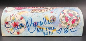 Sara Bareilles Autographed Kaleidoscope With Illustrated Case