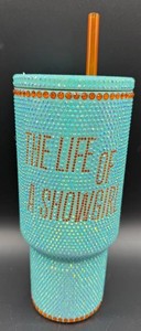 Taylor Swift the Life of a Showgirl 30oz Rhinestone Tumbler