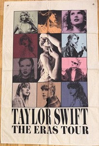 Taylor Swift the Eras Tour Fabric Wall Banner - 31 X 48 in