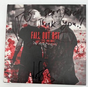 Fall Out Boy Pax-Am Days Album Artwork Signed by All 4 Members