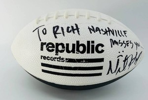 Mat Kearny Autographed Reebok VT-3014 Football