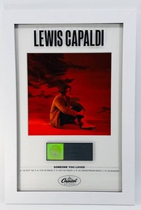 Lewis Capaldi - Someone You Loved - RIAA Platinum Award