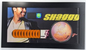 Shaggy Hotshot RIAA Multi-Platinum Framed Award - 25.5 X 45 in