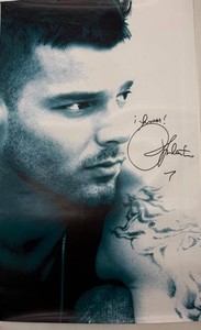 Justin Bieber Portrait Print With Handwritten Autograph
