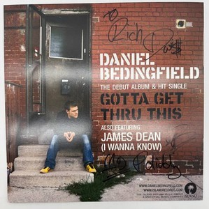 Daniel Bedingfield - Gotta Get Thru This - Promotional Poster - Autographed