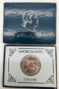 1982 George Washington 250th Anniversary Uncirculated Half Dollar