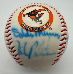Baltimore Orioles Signed Official Logo Baseball - 5 Signatures